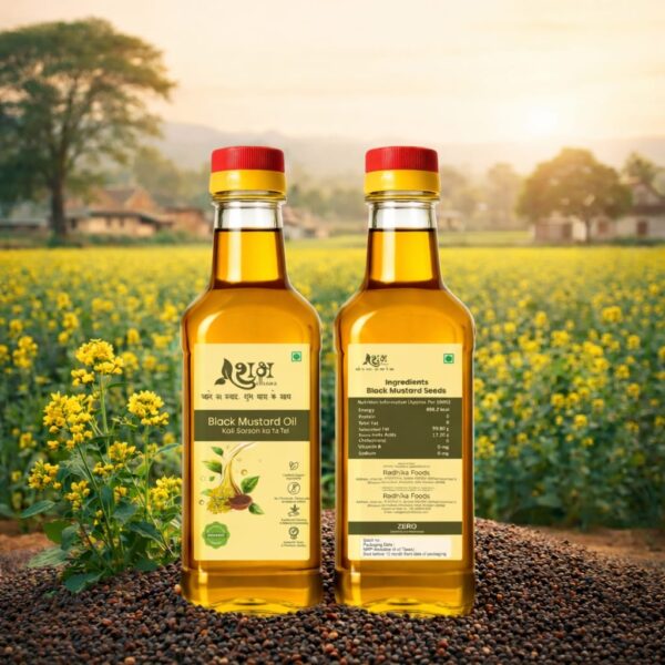 Organic Mustard Oil – Cold Pressed (Kacchi Ghani)