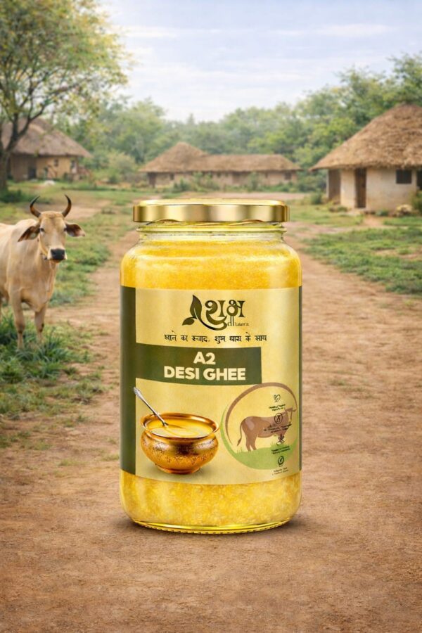Organic A2 Desi Ghee – Made from Grass-Fed Cow Milk